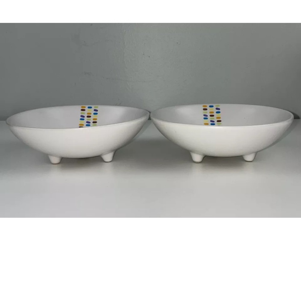 (2) Vintage Abode bowls
